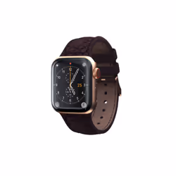 Njord byELEMENTS Salmon Leather Watch Strap - Apple Watch 44/45mm - Eldur, Cinghia, Orologio intelligente, Marrone, Viola, Ap ...