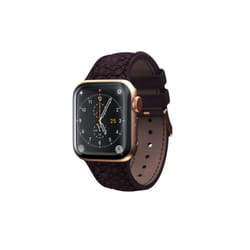 Njord byELEMENTS Salmon Leather Watch Strap - Apple Watch 44/45mm - Eldur