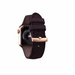 Njord byELEMENTS Salmon Leather Watch Strap - Apple Watch 44/45mm - Eldur