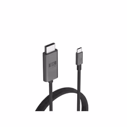 LINQ byELEMENTS LQ48024, 2 m, USB tipo-C, DisplayPort, Maschio, Maschio, Dritto