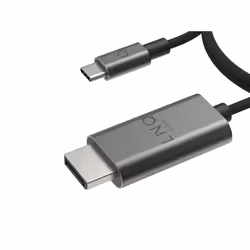 LINQ byELEMENTS LQ48024 cavo e adattatore video 2 m USB tipo-C DisplayPort Nero