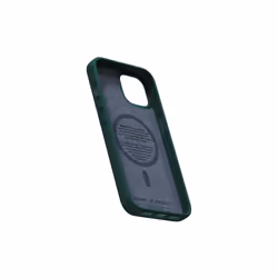 Njord byELEMENTS Salmon Leather Magsafe Case - iPhone 14 - Green - Vista aggiuntiva 8