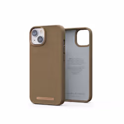 Njord byELEMENTS Suede Comfort+ Case - iPhone 14 - Camel - Vista aggiuntiva 2