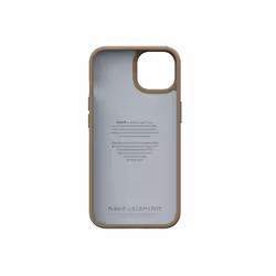 Njord byELEMENTS Suede Comfort+ Case - iPhone 14 - Camel - Vista aggiuntiva 5