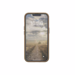 Njord byELEMENTS Suede Comfort+ Case - iPhone 14 - Camel - Vista aggiuntiva 6