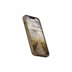 Njord byELEMENTS Suede Comfort+ Case - iPhone 14 - Camel - Vista aggiuntiva 8