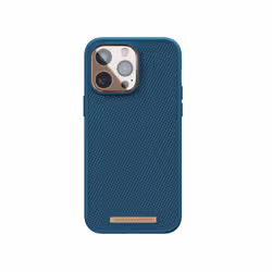 Njord byELEMENTS Tonal Case - iPhone 14 Pro Max - Deep Sea - Vista aggiuntiva 4