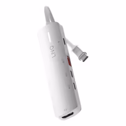 LINQ byELEMENTS 5in1 PRO USB-C Multiport Hub 140W, Cablato, USB 3.2 Gen 2 (3.1 Gen 2) Type-C, 140 W, 10,100,1000,2500 Mbit/s, ...