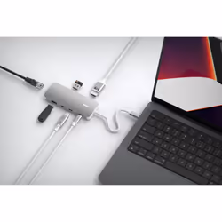 LINQ byELEMENTS 8in1 8K PRO USB-C Multiport Hub 140W - Vista aggiuntiva 7