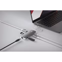 LINQ byELEMENTS 8in1 8K PRO USB-C Multiport Hub 140W - Vista aggiuntiva 8