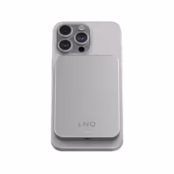 LINQ LQWP052 batteria portatile 5000 mAh Carica wireless Argento - Vista aggiuntiva 3