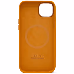 Decoded AntiMicrobial Siliconen Back Cover custodia per cellulare 17 cm (6.68") Albicocca
