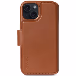 Decoded D24IPO15PLDW5TN, Étui avec portefeuille, Apple, iPhone 15 Plus, 17 cm (6.7"), Marron
