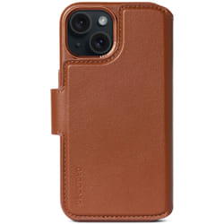 Decoded D24IPO15PLDW5TN coque de protection pour téléphones portables 17 cm (6.7") Étui avec portefeuille Marron