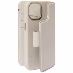 Decoded D24IPO15PLDW5CY coque de protection pour téléphones portables 17 cm (6.7") Étui avec portefeuille Beige