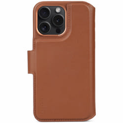 Decoded D24IPO15PMDW5TN custodia per cellulare 17 cm (6.7") Custodia a borsellino Marrone chiaro
