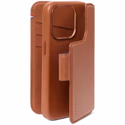 Decoded D24IPO15PMDW5TN custodia per cellulare 17 cm (6.7") Custodia a borsellino Marrone chiaro