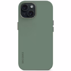 Decoded AntiMicrobial Silicone Backcover iPhone 15 Plus Sage Leaf, Cover, Apple, iPhone 15 Plus, 17 cm (6.7"), Verde