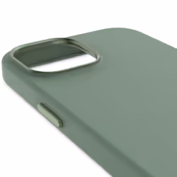 Decoded AntiMicrobial Silicone Backcover iPhone 15 Plus Sage Leaf custodia per cellulare 17 cm (6.7") Cover Verde