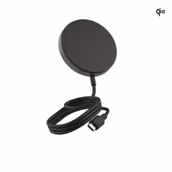 ZENS Pro 1, Interno, USB, Carica wireless, 1 m, Nero