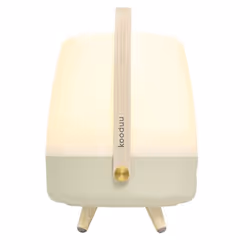 Kooduu Lite-up Play 2.0 Altoparlante portatile mono Sabbia, Bianco, Legno 10 W - Vista aggiuntiva 2