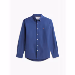 Tommy Hilfiger MW0MW357740GY Camicia Collo botton down Cotone - Vista aggiuntiva 6