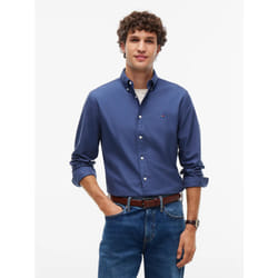 Tommy Hilfiger MW0MW357740GY Camicia Collo botton down Cotone