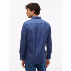Tommy Hilfiger MW0MW357740GY Camicia Collo botton down Cotone - Vista aggiuntiva 5