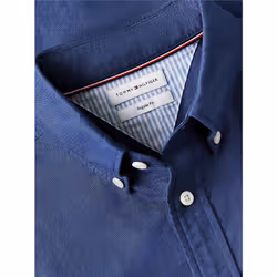 Tommy Hilfiger MW0MW357740GY Camicia Collo botton down Cotone - Vista aggiuntiva 7