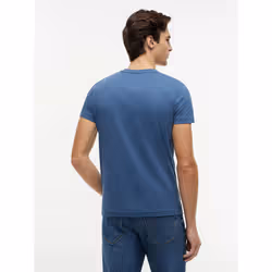 Tommy Hilfiger MW0MW11797DBZ Maglietta Girocollo Cotone - Vista aggiuntiva 5