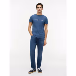 Tommy Hilfiger MW0MW11797DBZ Maglietta Girocollo Cotone - Vista aggiuntiva 2