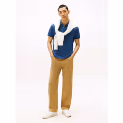 Tommy Hilfiger MW0MW17770DBZ Polo Collo Polo Cotone, Elastan - Vista aggiuntiva 3