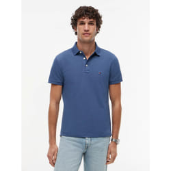 Tommy Hilfiger MW0MW17771DBZ Polo Collo Polo Cotone, Elastan