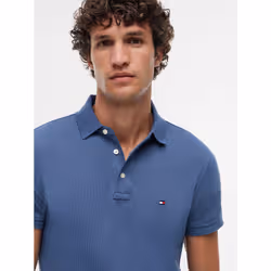 Tommy Hilfiger MW0MW17771DBZ Polo Collo Polo Cotone, Elastan - Vista aggiuntiva 3