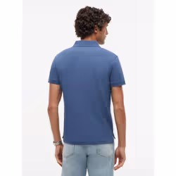 Tommy Hilfiger MW0MW17771DBZ Polo Collo Polo Cotone, Elastan - Vista aggiuntiva 4