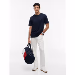 Tommy Hilfiger MW0MW37267DW5 Maglietta Girocollo Cotone - Vista aggiuntiva 2