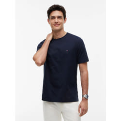 Tommy Hilfiger MW0MW37267DW5 Maglietta Girocollo Cotone