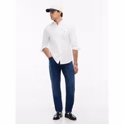 Tommy Hilfiger MW0MW35774YBR Camicia Collo botton down Cotone - Vista aggiuntiva 2