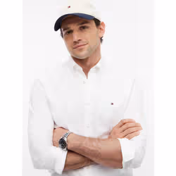 Tommy Hilfiger MW0MW35774YBR Camicia Collo botton down Cotone - Vista aggiuntiva 3