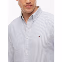 Tommy Hilfiger MW0MW362380G0 Camicia Collo botton down Cotone - Vista aggiuntiva 3