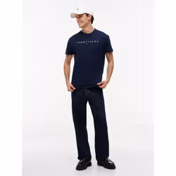 Tommy Hilfiger DM0DM20744C1G Maglietta Girocollo Cotone - Vista aggiuntiva 2