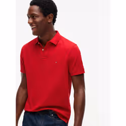 Tommy Hilfiger MW0MW17770XLD Polo Collo Polo Cotone, Elastan - Vista aggiuntiva 6