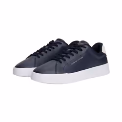 Sneakers Tommy Hilfiger Court Leather Blu - 46 - Vista aggiuntiva 2