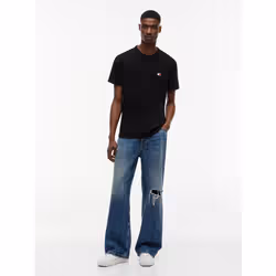 Tommy Hilfiger DM0DM20322BDS Maglietta Girocollo Cotone - Vista aggiuntiva 2