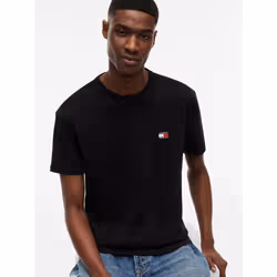 Tommy Hilfiger DM0DM20322BDS Maglietta Girocollo Cotone - Vista aggiuntiva 3