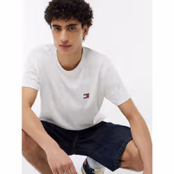 Tommy Hilfiger DM0DM20322YBL Maglietta Girocollo Cotone - Vista aggiuntiva 3