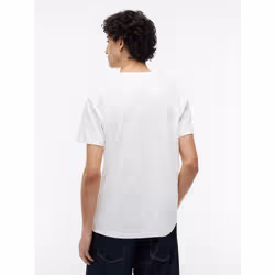 Tommy Hilfiger DM0DM20322YBL Maglietta Girocollo Cotone - Vista aggiuntiva 4