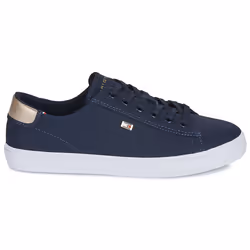 Sneakers basse Tommy Hilfiger VULC CANVAS LACE UP SNEAKER Blu - 37