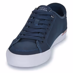 Sneakers Tommy Hilfiger CORE CORPORATE VULC CANVAS Blu - 42