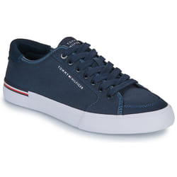 Sneakers Tommy Hilfiger CORE CORPORATE VULC CANVAS Blu - 44